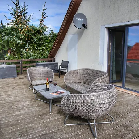 1 Ostseeferienhaeuser Stettiner Haff Hotel Monkebude
